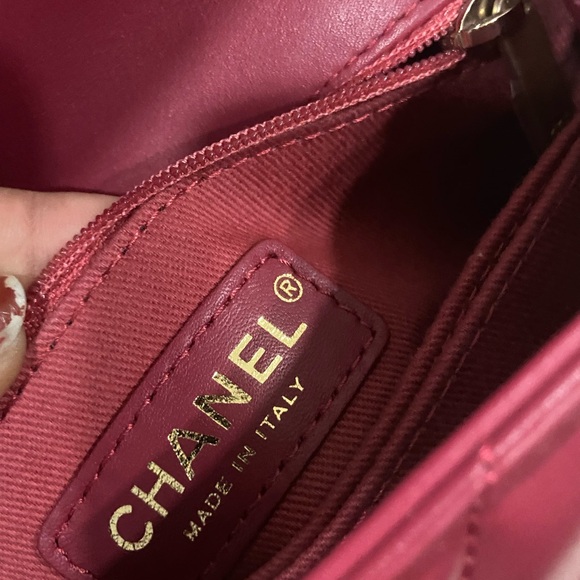 ❤️❤️Chanel chevron Coco Mini top handle Bag - Picture 10 of 10